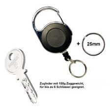 JoJo rund "Keyhalter", 100g Zuggewicht, Ring 20/25 mm, "Longlife Cord"