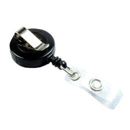 JoJo rund, schwarz, mit"Longlife Cord"und Textillasche oder Ring 20mm