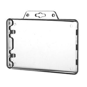 Sicherheitskartenhalter Quer, Permanentverschluss