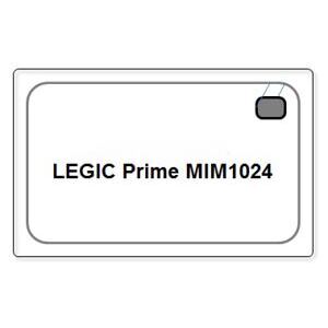 Kreditkarte LEGIC Prime MIM1024, weiss, unbedruckt