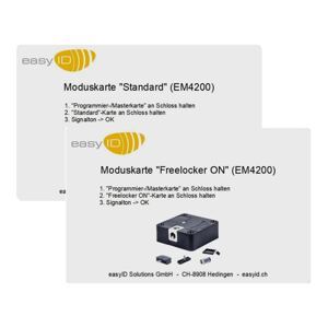 Programmierset "Freelocker/Gym" - furniLOCK-EM