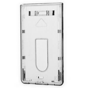 Ausweiskartenhalter "Typ 1" Hochformat, frosted