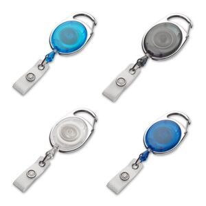 JoJo oval, mit Nylonschnur, Textillasche, ohne Gurtclip - 4 Farben