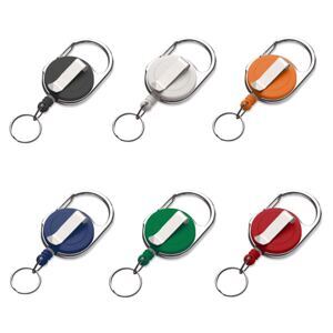 JoJo rund, Vollton, mit "LongLifeCord", Schlüsselring - 6 Farben