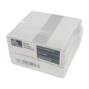 Plastikkarte 0.76 mm, weiss "Composite" - High Quality