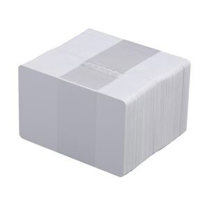 Plastikkarte 0.5 mm, weiss "Premium"