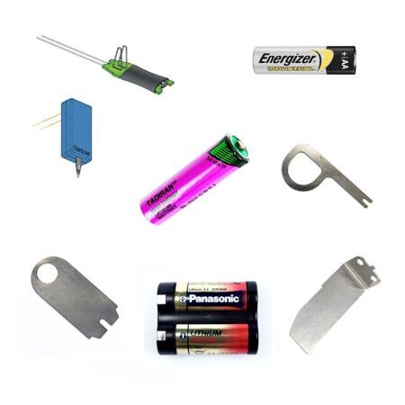 Batterien/Batteriefachschlüssel/Notbestromung