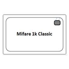 Kreditkarte ISO, MIFARE Classic 1k