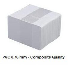 Plastikkarte 0.76 mm, weiss, "Composite"