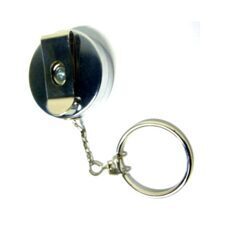 Jojo mit Schlüsselring, Stahlkette, Ø 40 mm