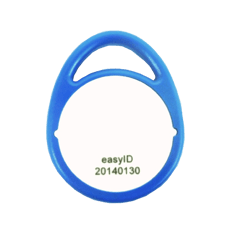 Schlüsselanhänger EASY, MIFARE 1k Classic, blau