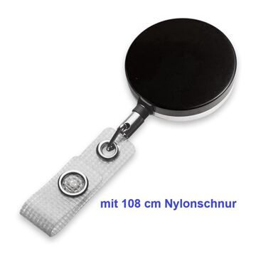 JoJo Heavy-Duty 53 mm, Metallgehäuse, 108 cm Nylonschnur, Textillasche