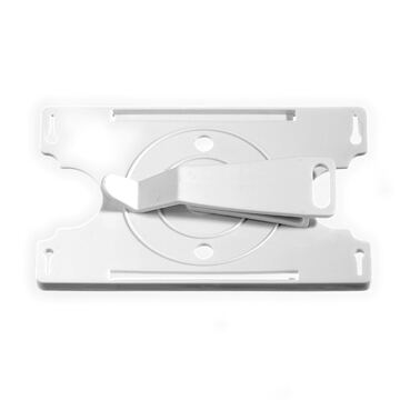 Ausweiskartenhalter "Offen/Drehbar", weiss (Spitalbereich)